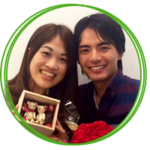 柳英二さま(仮名)中村美優紀さま(仮名)